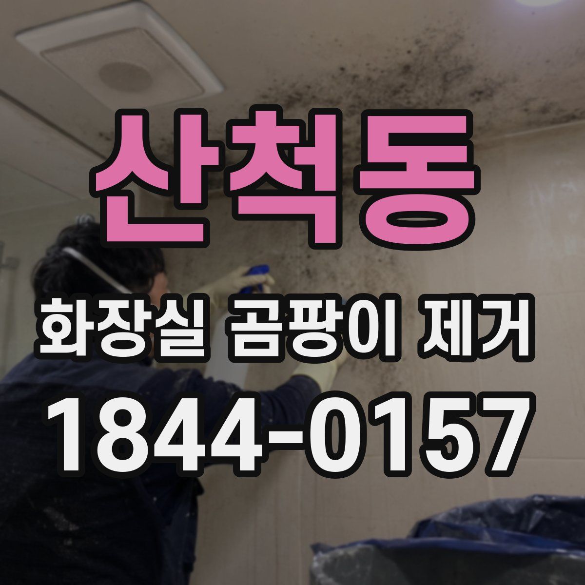 산척동 화장실 곰팡이 제거