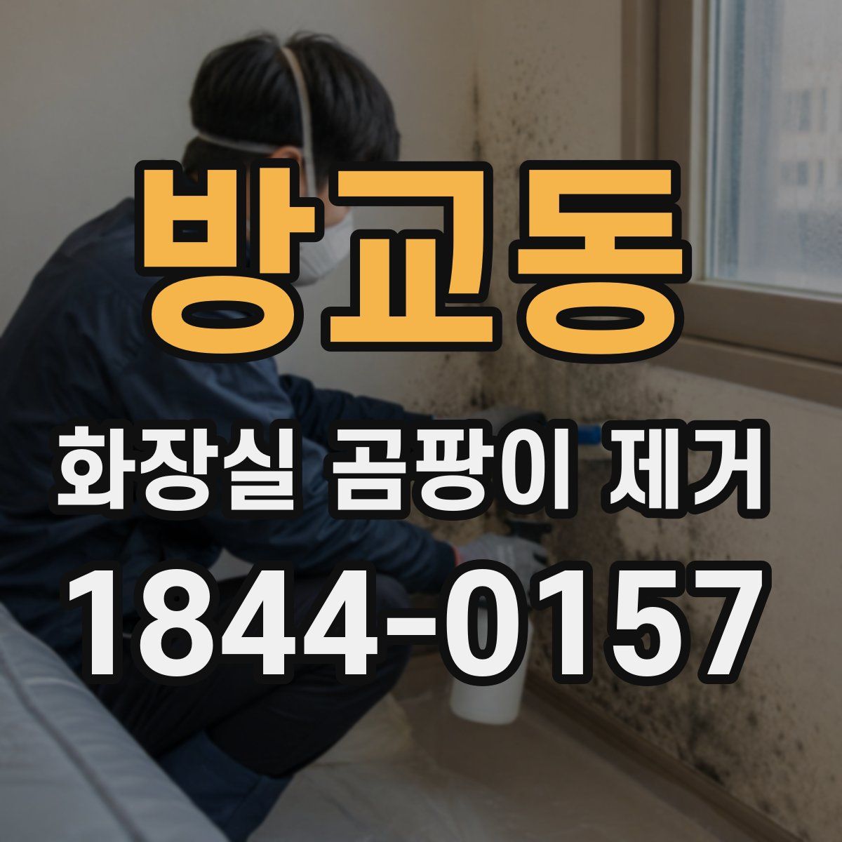 방교동 화장실 곰팡이 제거