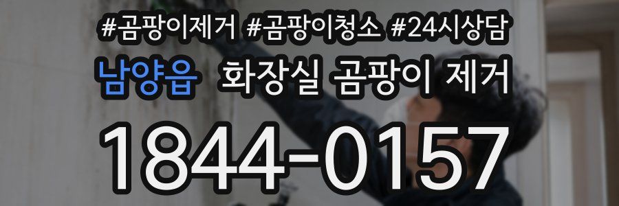 남양읍 화장실 곰팡이 제거