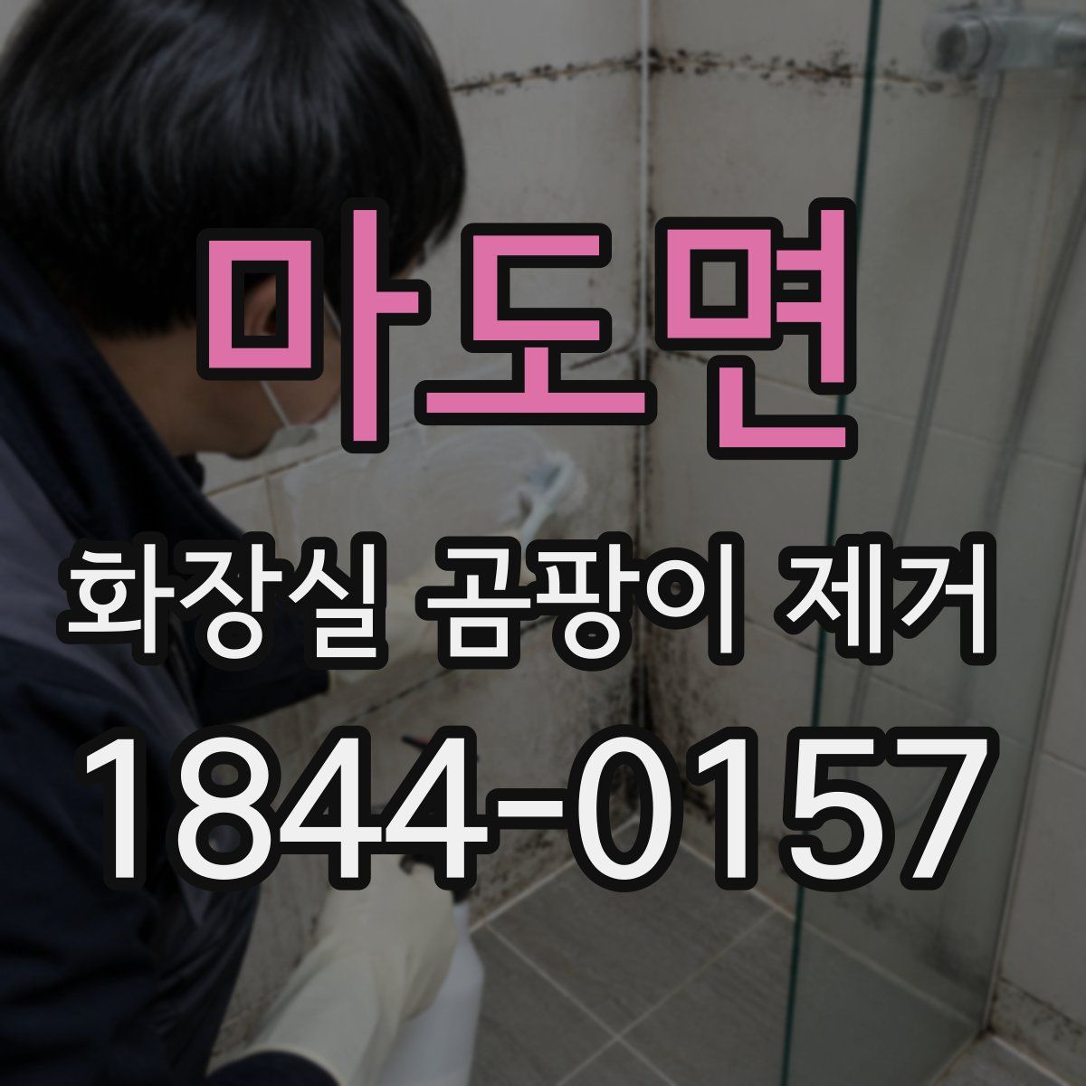 마도면 화장실 곰팡이 제거