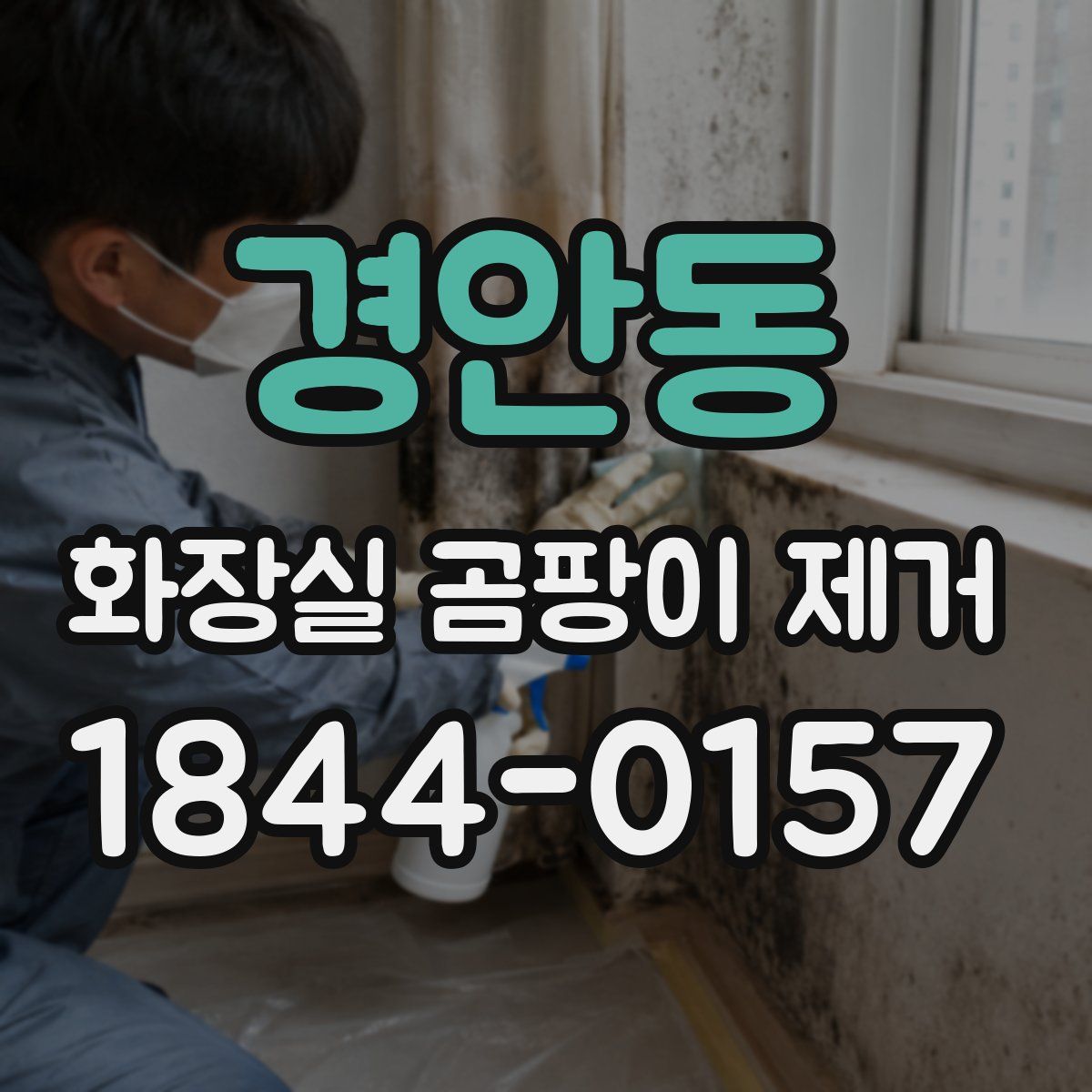 경안동 화장실 곰팡이 제거