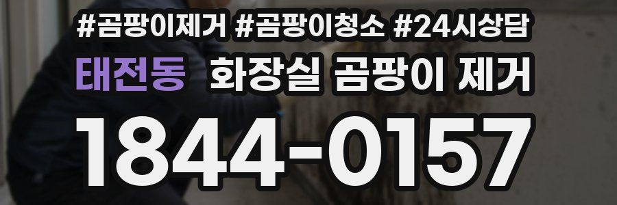 태전동 화장실 곰팡이 제거