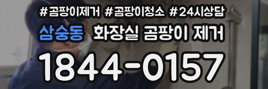 삼숭동 화장실 곰팡이 제거