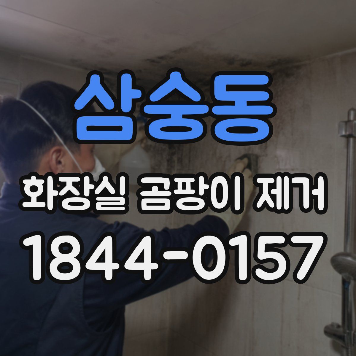 삼숭동 화장실 곰팡이 제거