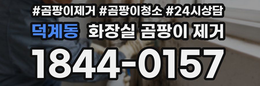 덕계동 화장실 곰팡이 제거
