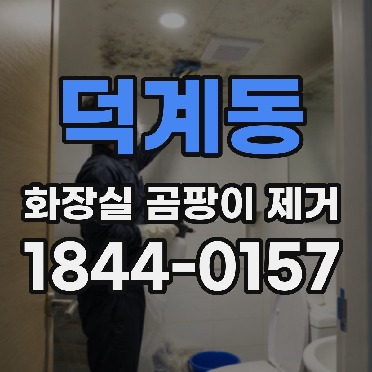 덕계동 화장실 곰팡이 제거