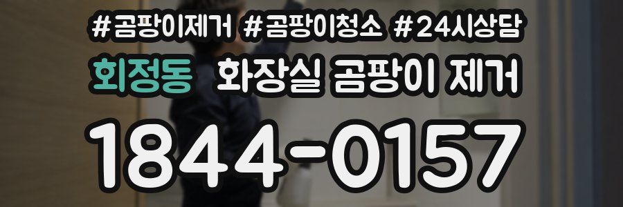 회정동 화장실 곰팡이 제거