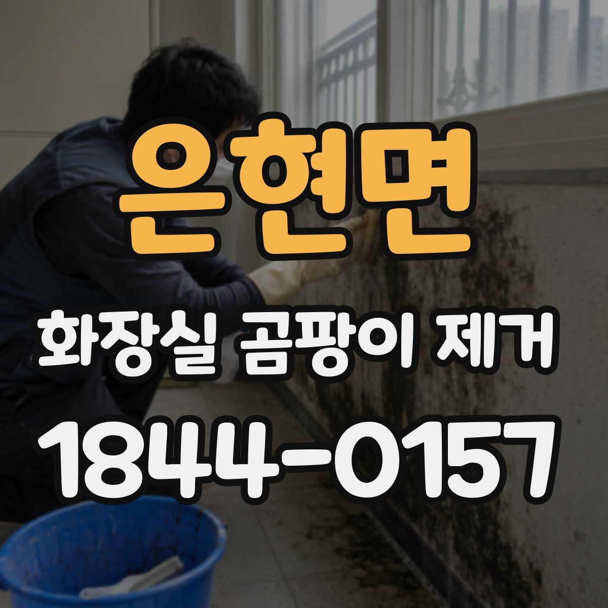 은현면 화장실 곰팡이 제거