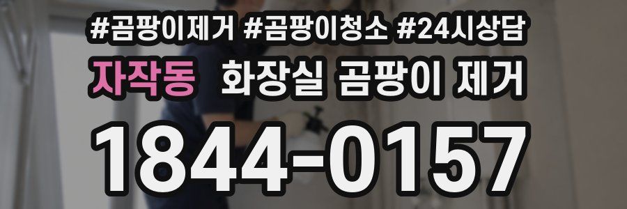 자작동 화장실 곰팡이 제거