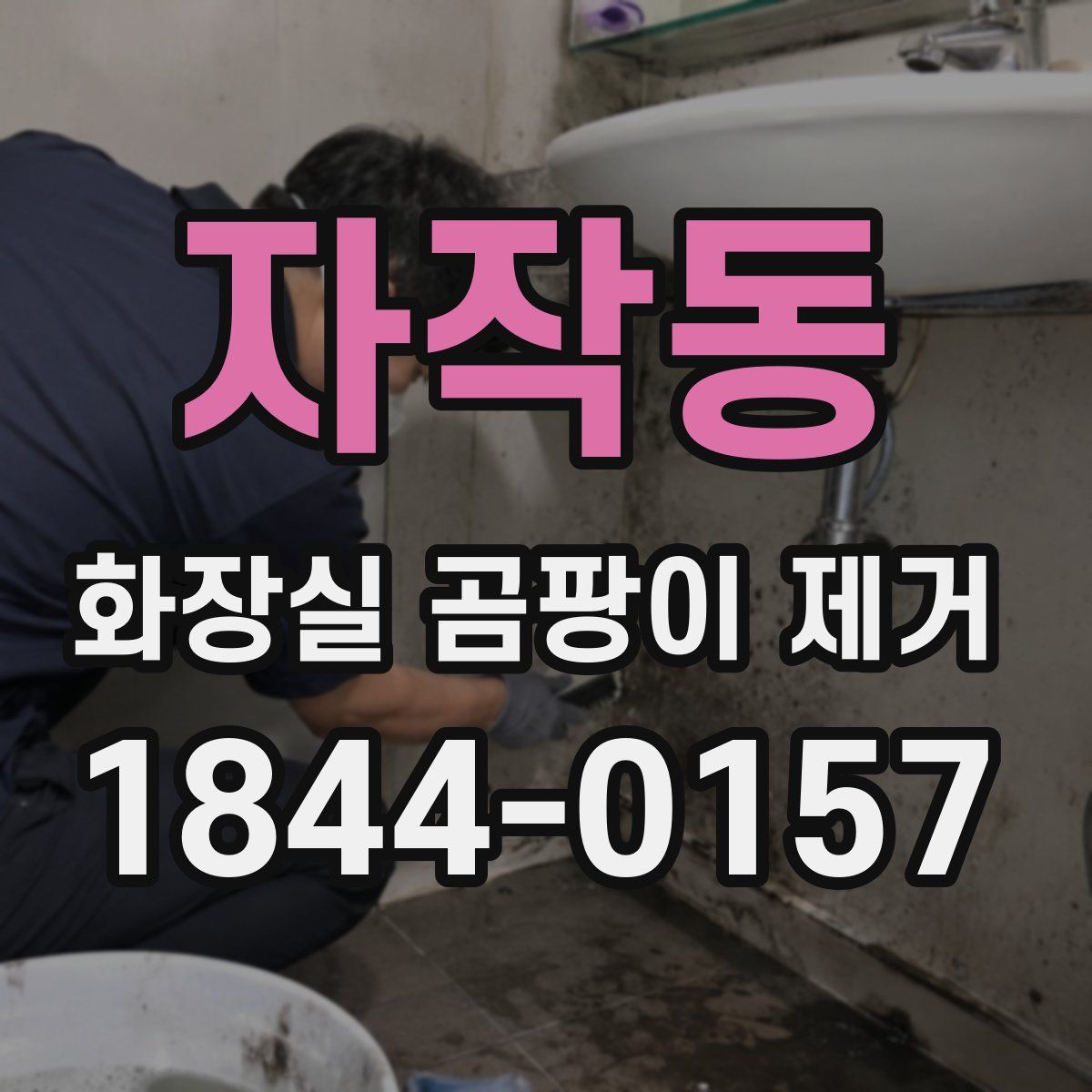 자작동 화장실 곰팡이 제거