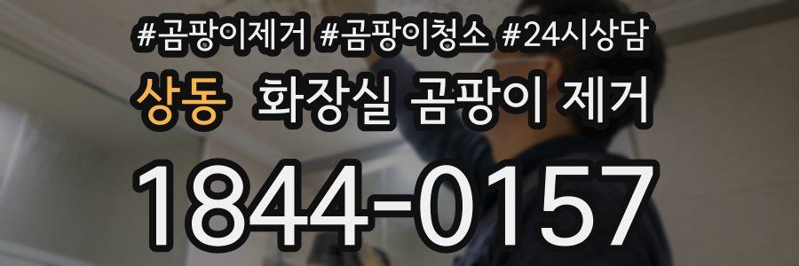 상동 화장실 곰팡이 제거