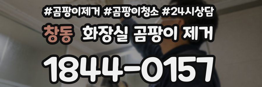창동 화장실 곰팡이 제거