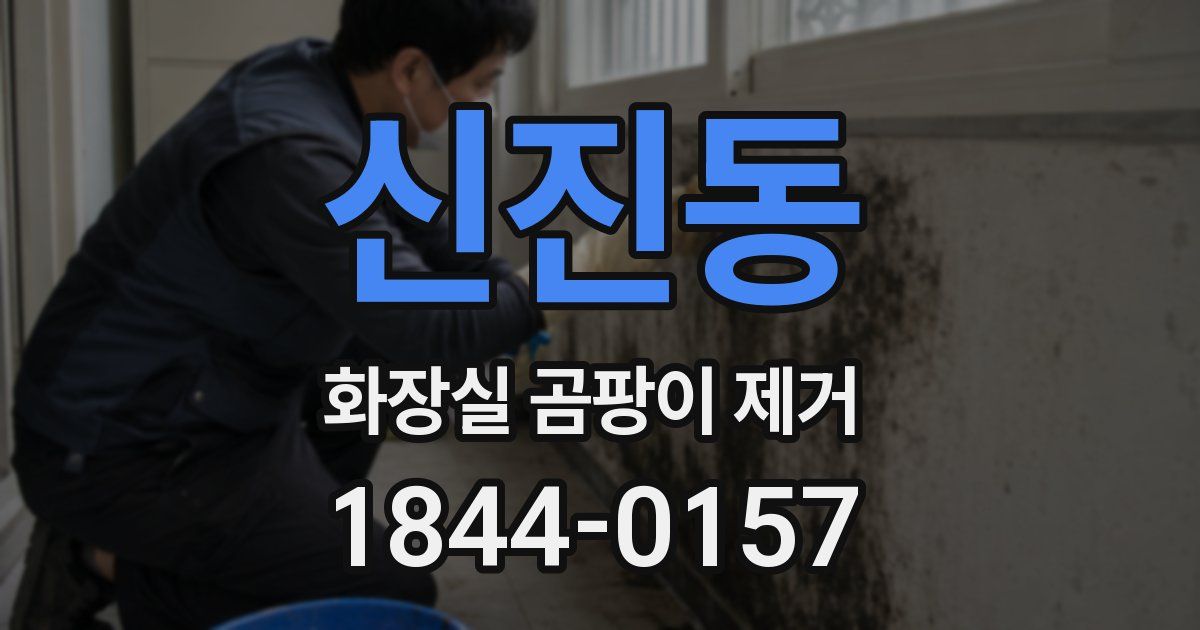 신진동 화장실 곰팡이 제거
