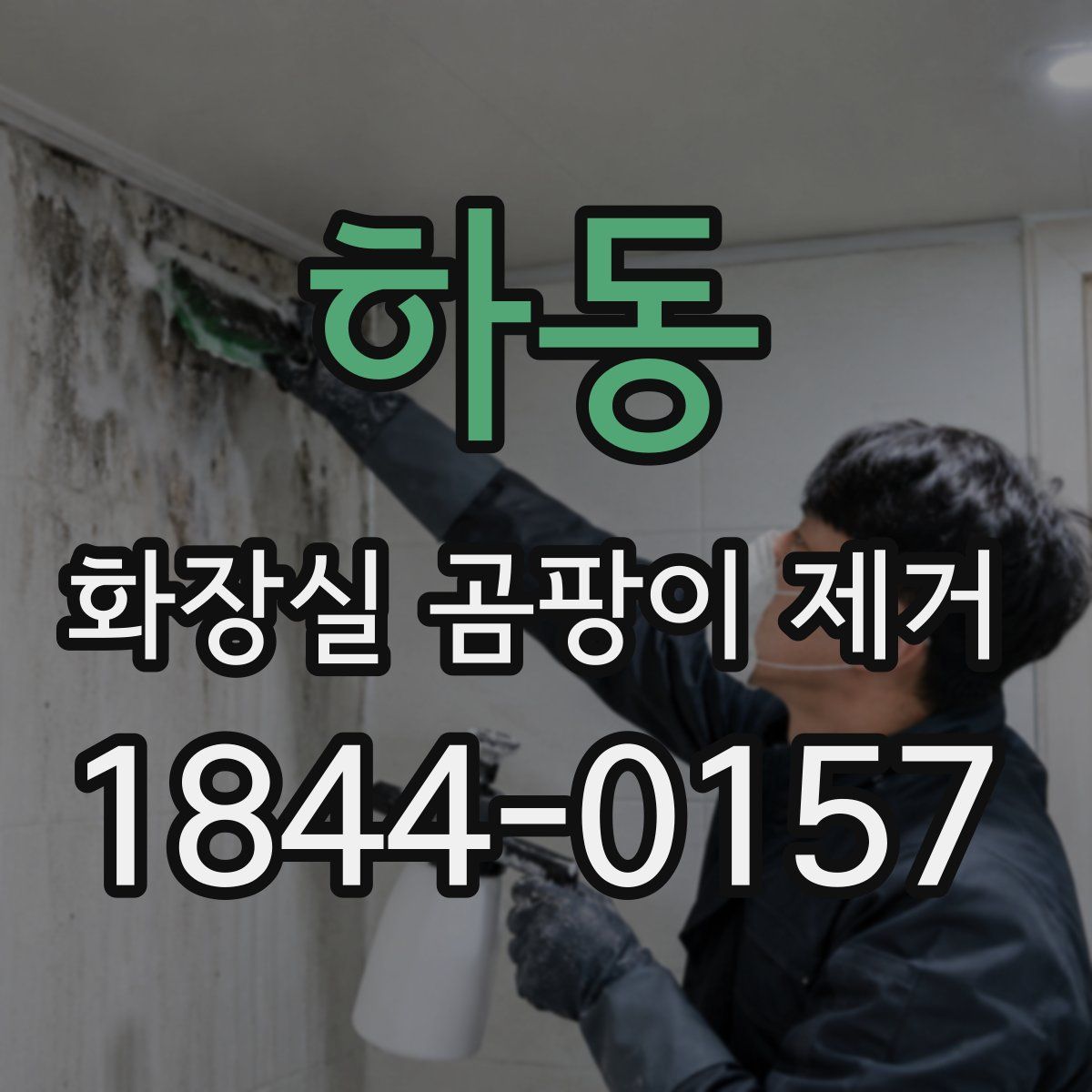하동 화장실 곰팡이 제거