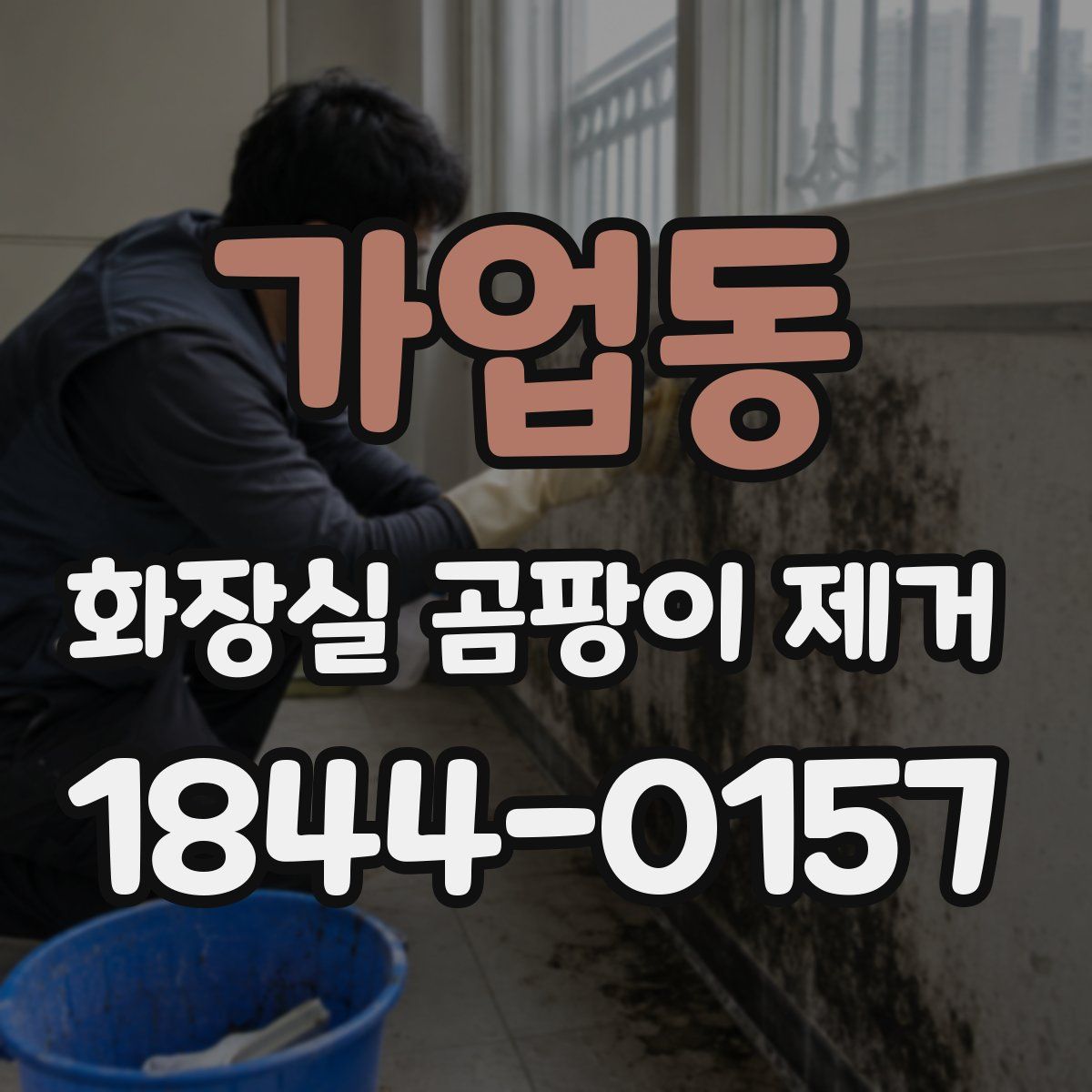 가업동 화장실 곰팡이 제거