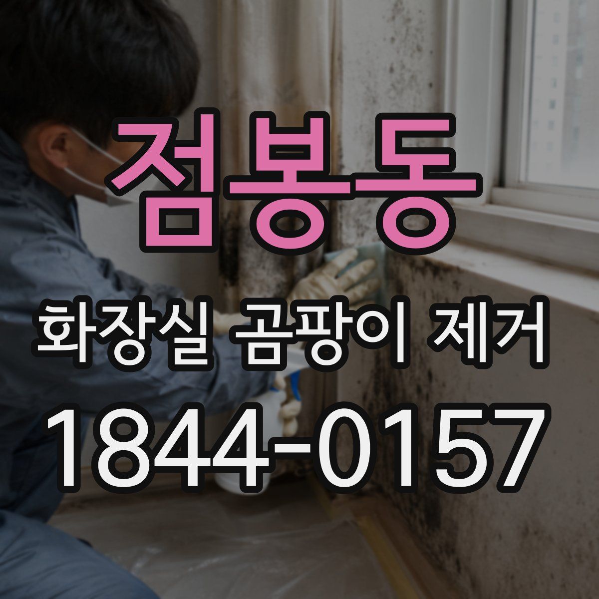 점봉동 화장실 곰팡이 제거