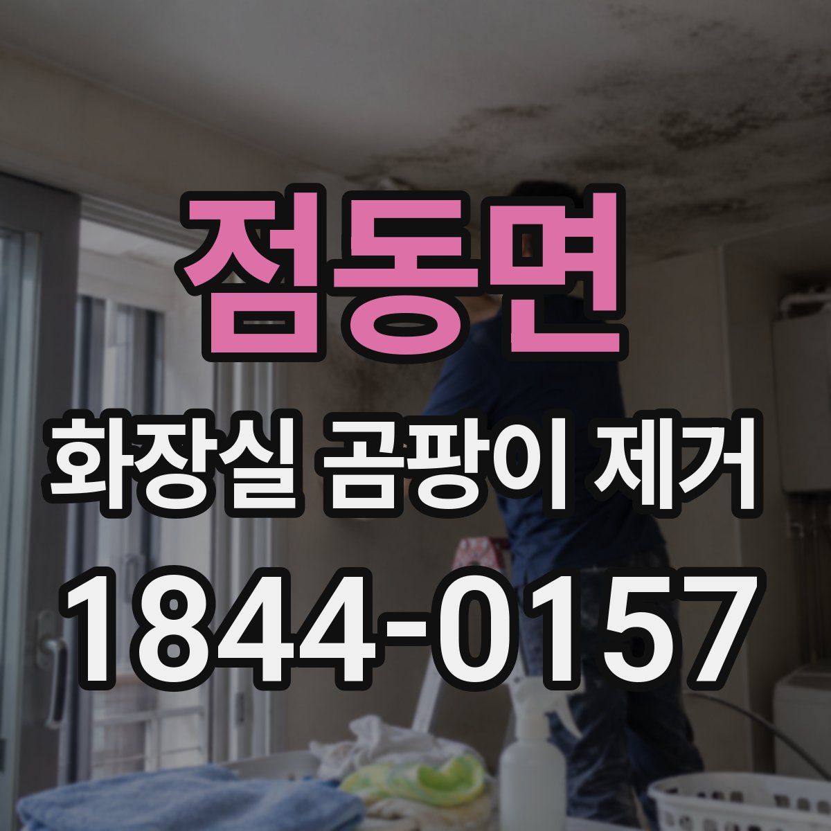 점동면 화장실 곰팡이 제거