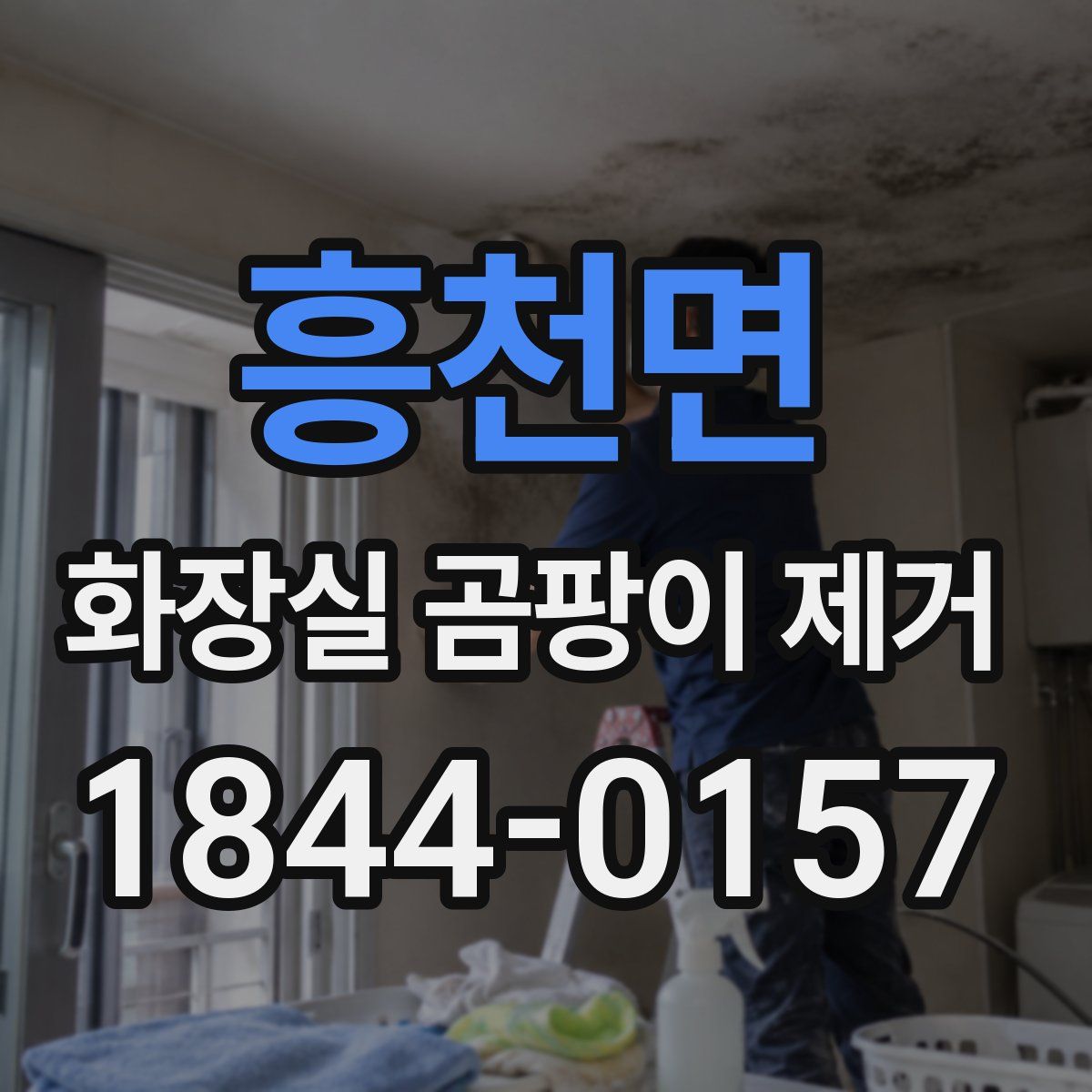 흥천면 화장실 곰팡이 제거