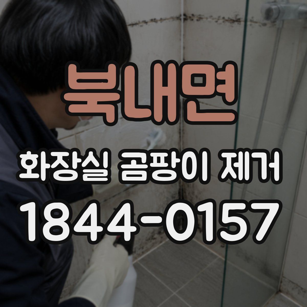 북내면 화장실 곰팡이 제거