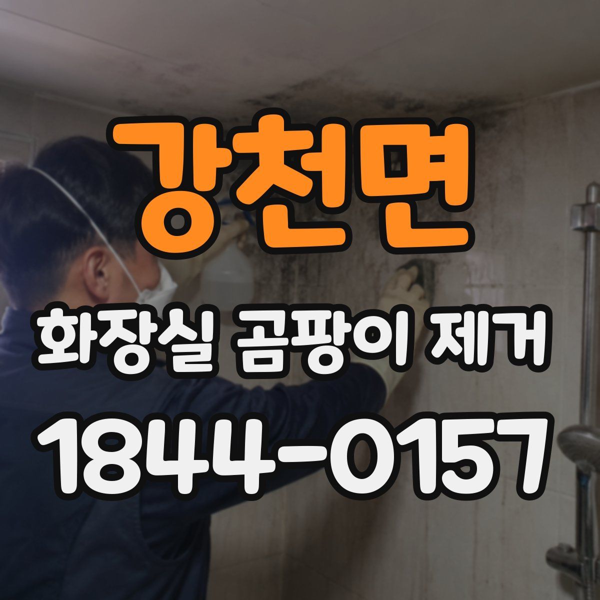 강천면 화장실 곰팡이 제거