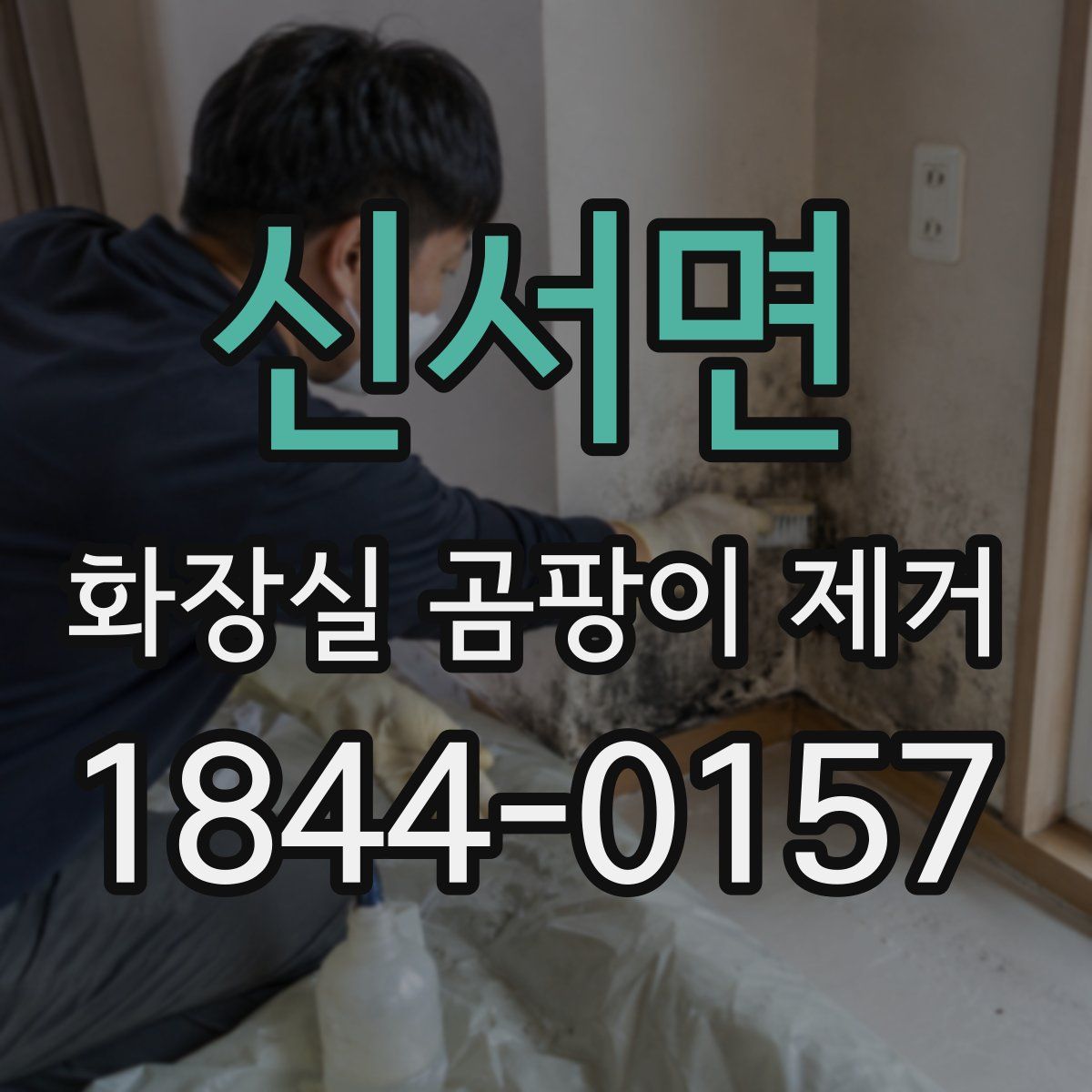 신서면 화장실 곰팡이 제거
