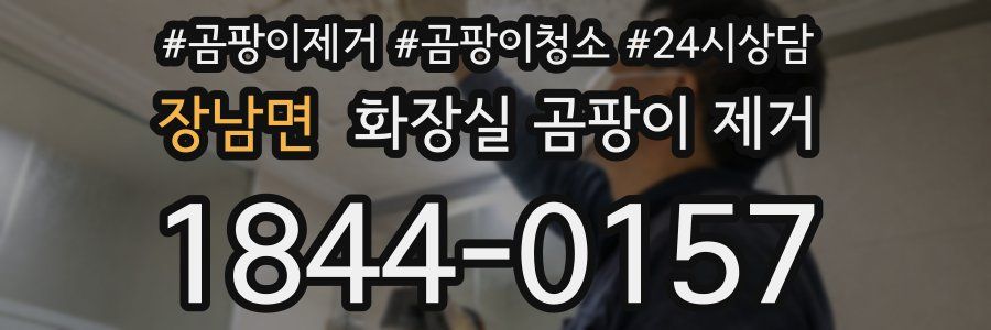 장남면 화장실 곰팡이 제거