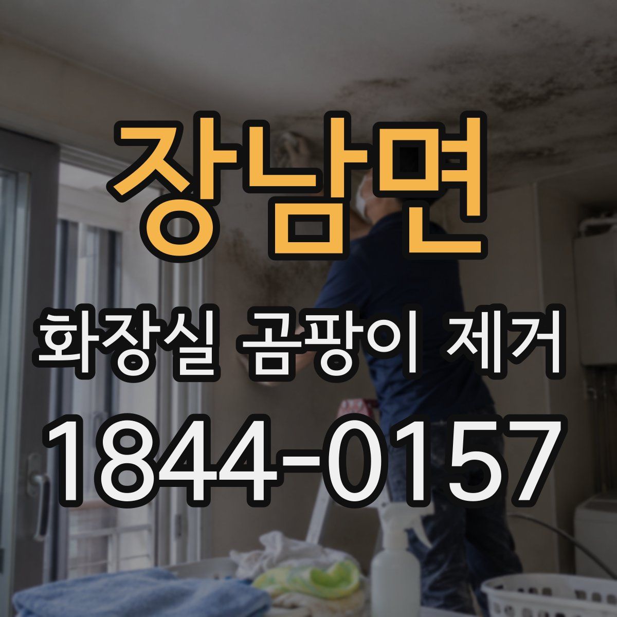 장남면 화장실 곰팡이 제거