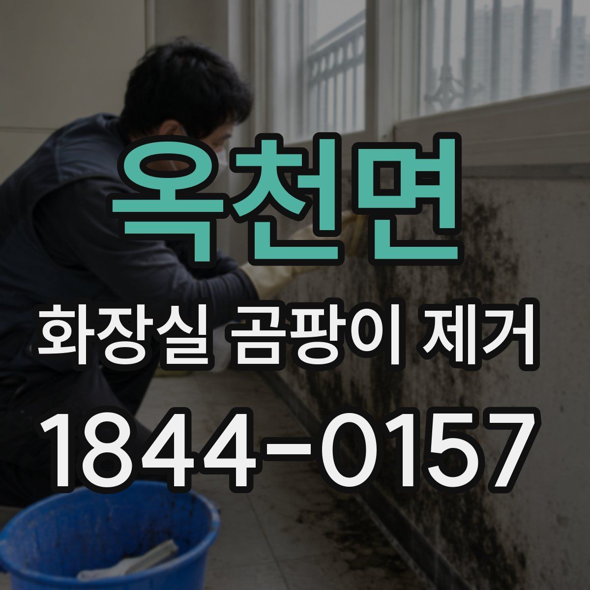 옥천면 화장실 곰팡이 제거