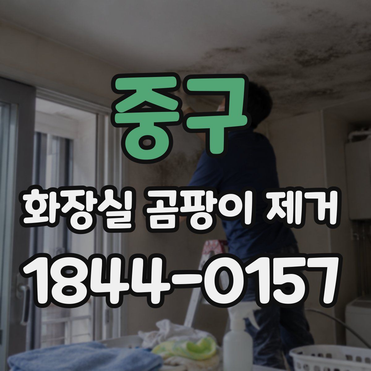 중구 화장실 곰팡이 제거