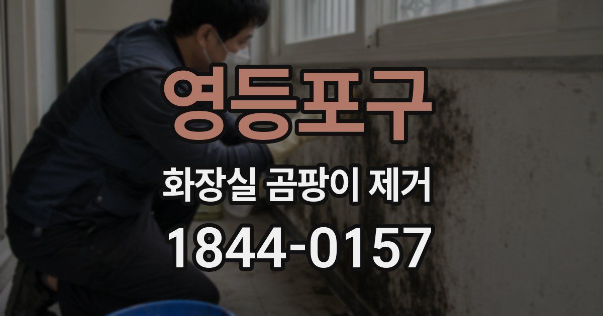 영등포구 화장실 곰팡이 제거