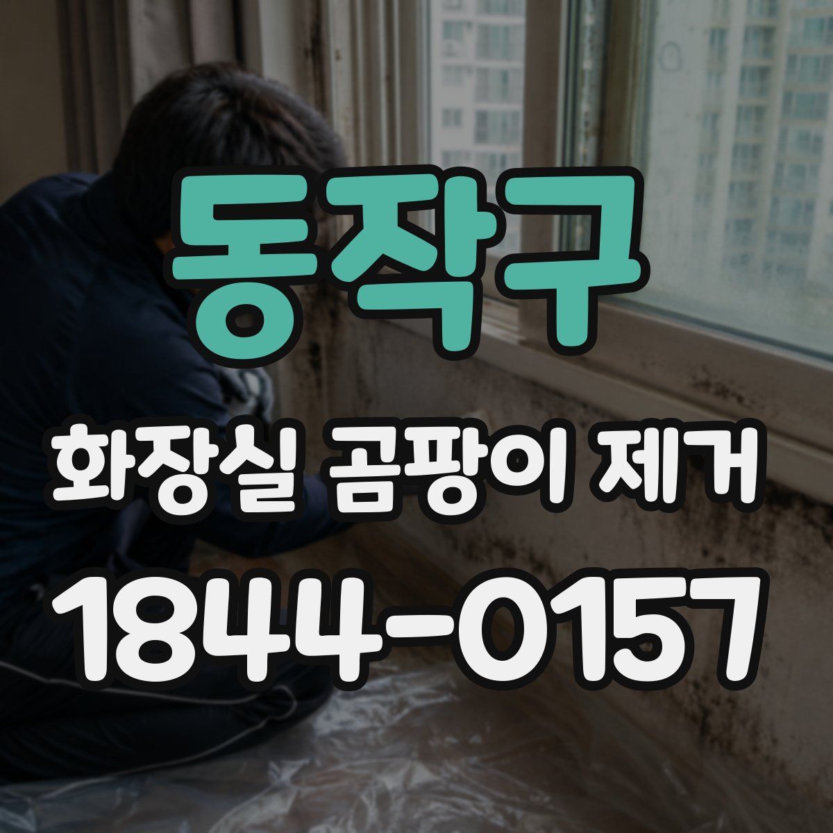 동작구 화장실 곰팡이 제거