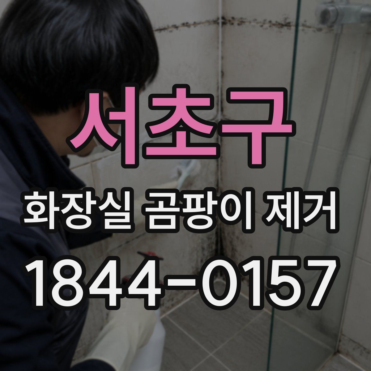 서초구 화장실 곰팡이 제거