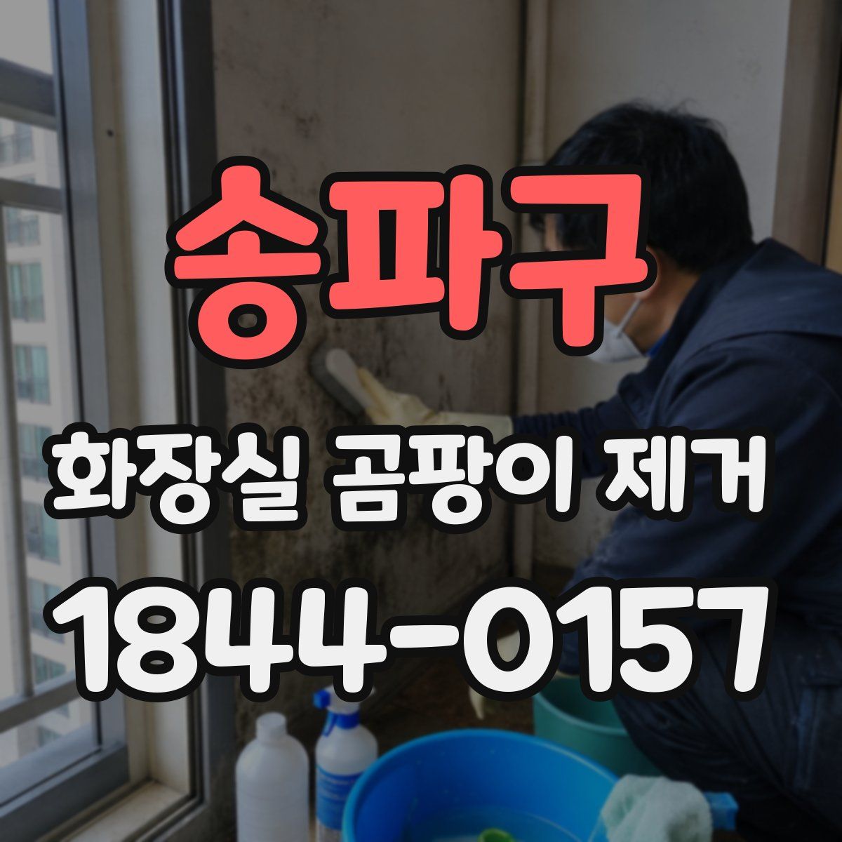 송파구 화장실 곰팡이 제거