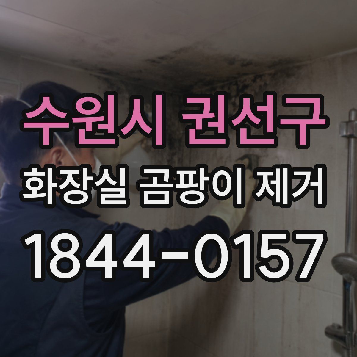 수원시 권선구 화장실 곰팡이 제거