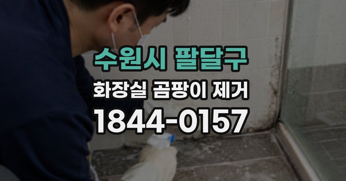 수원시 팔달구 화장실 곰팡이 제거
