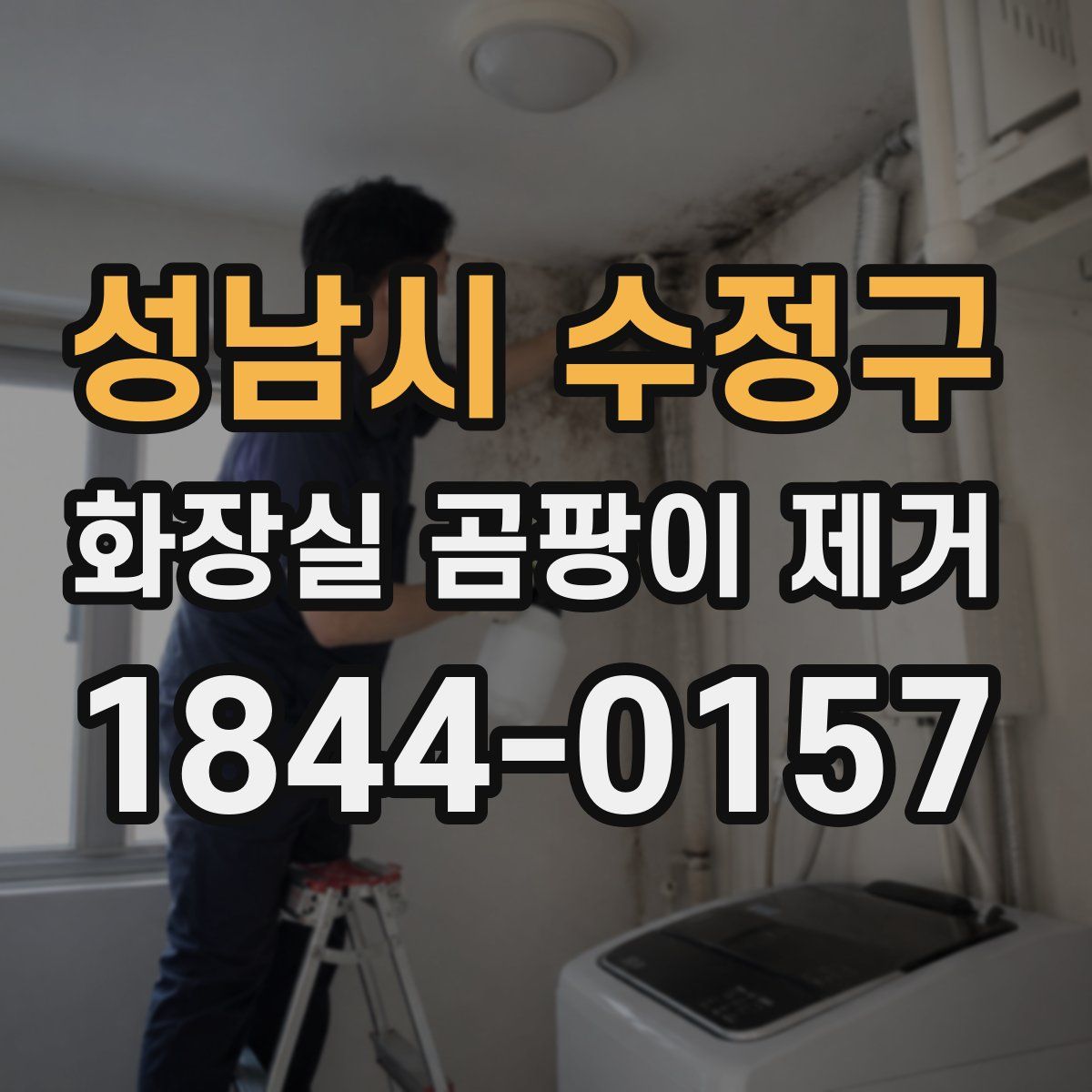 성남시 수정구 화장실 곰팡이 제거
