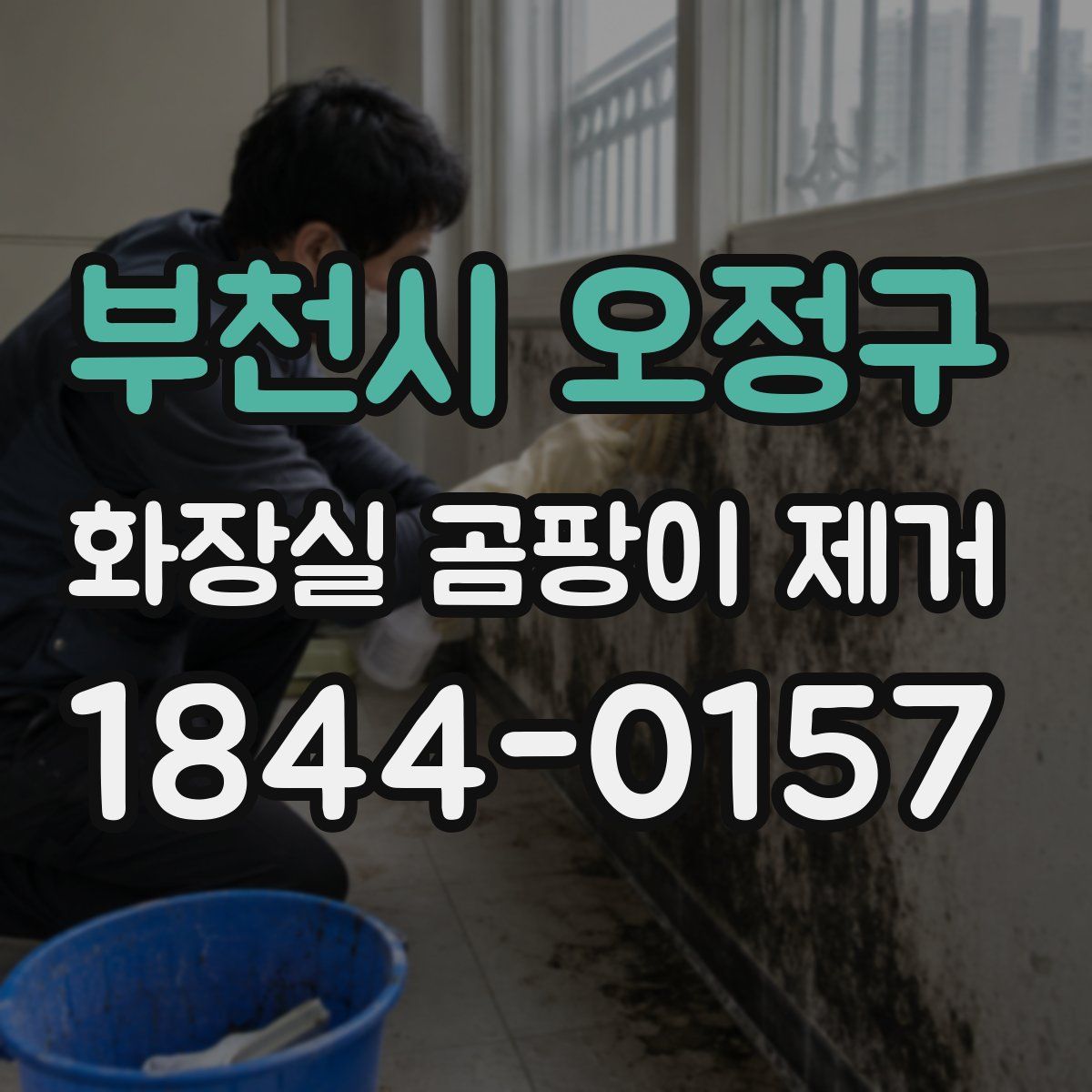 부천시 오정구 화장실 곰팡이 제거