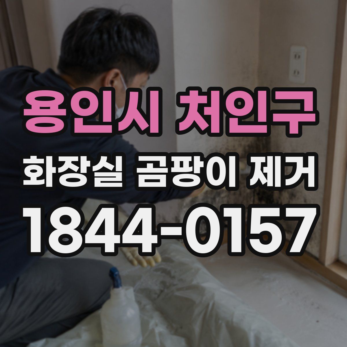 용인시 처인구 화장실 곰팡이 제거