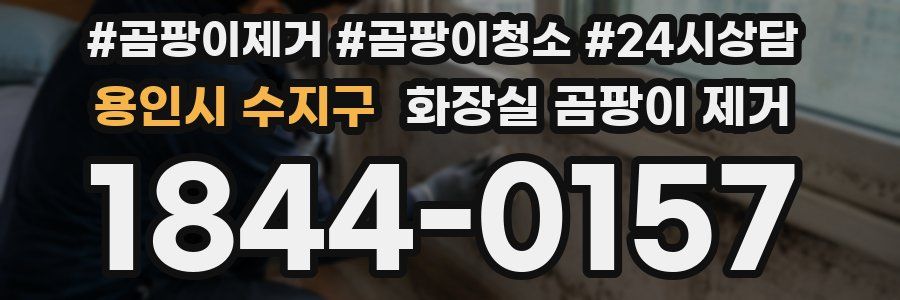 용인시 수지구 화장실 곰팡이 제거