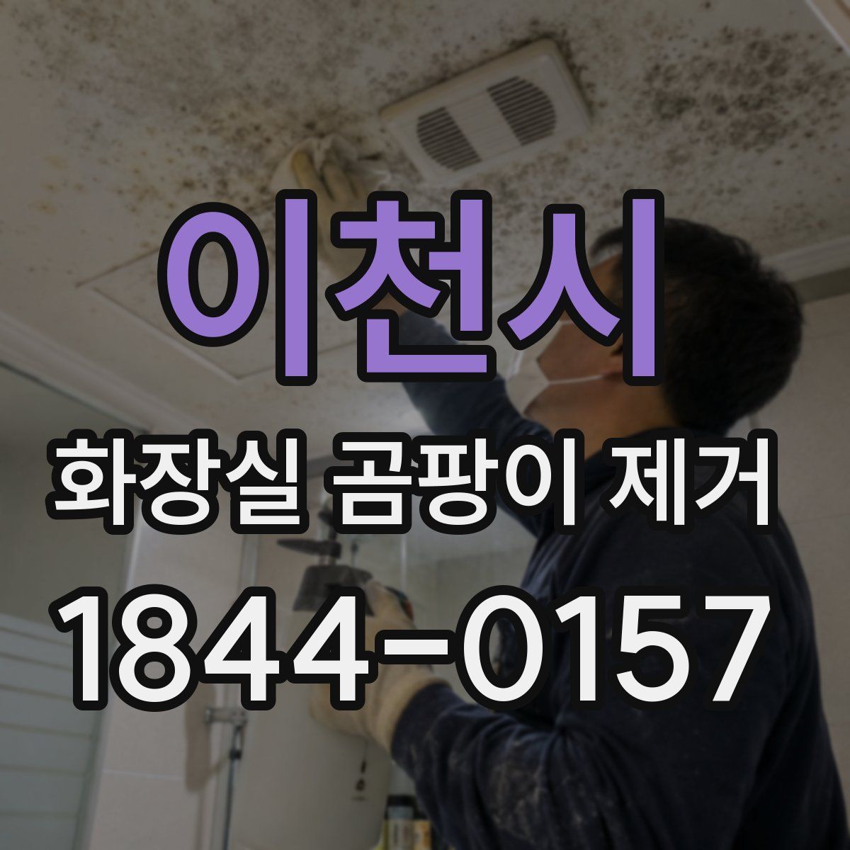 이천시 화장실 곰팡이 제거