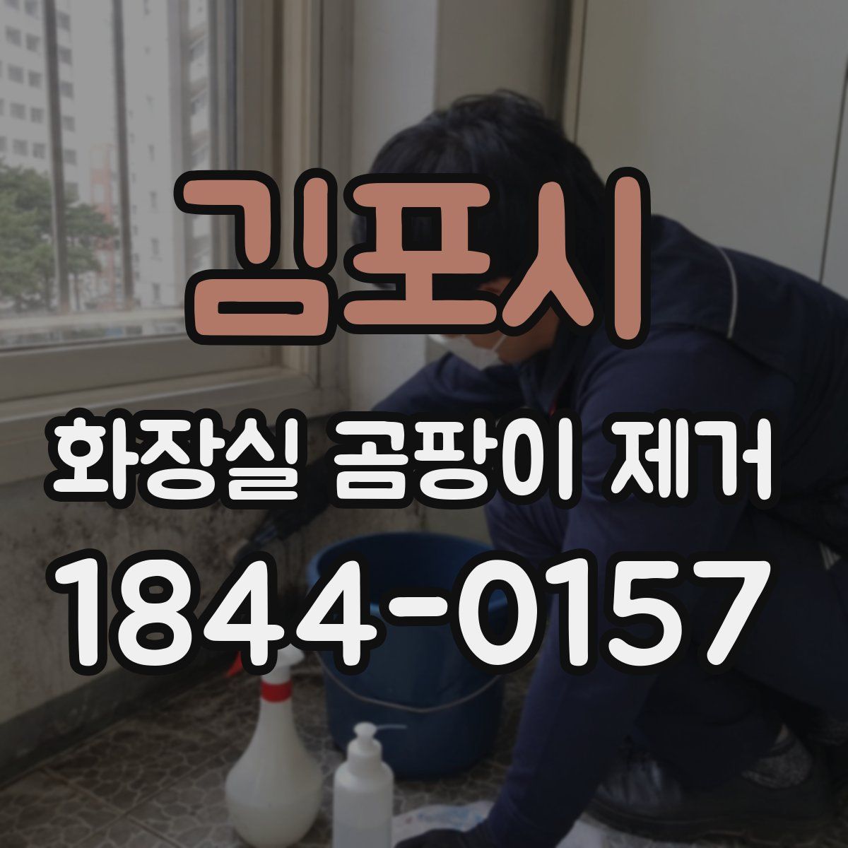 김포시 화장실 곰팡이 제거