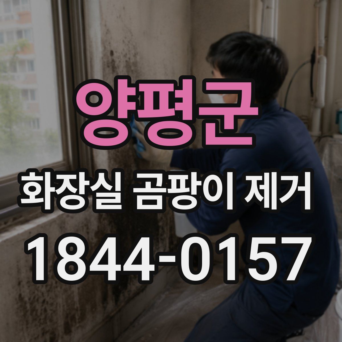 양평군 화장실 곰팡이 제거