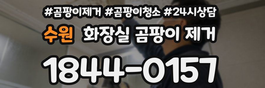 수원 화장실 곰팡이 제거