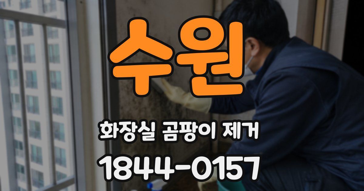 수원 화장실 곰팡이 제거