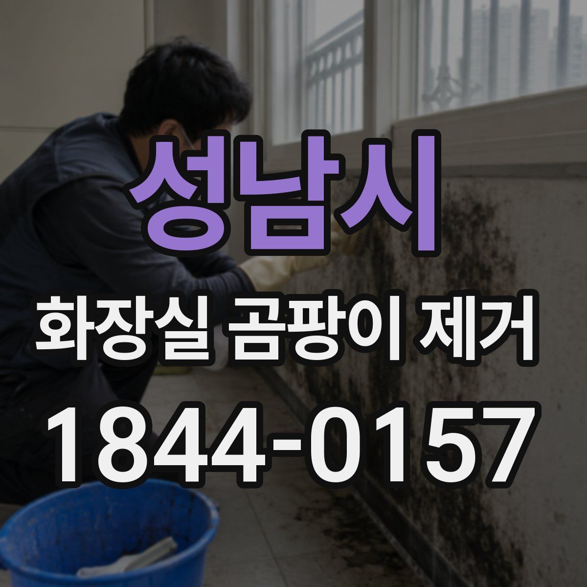 성남시 화장실 곰팡이 제거