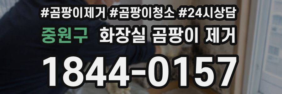 중원구 화장실 곰팡이 제거
