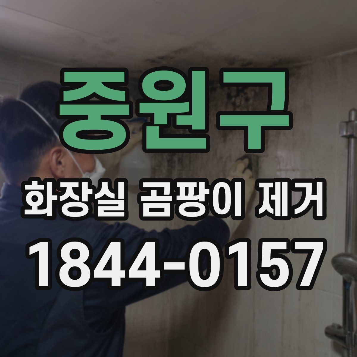 중원구 화장실 곰팡이 제거