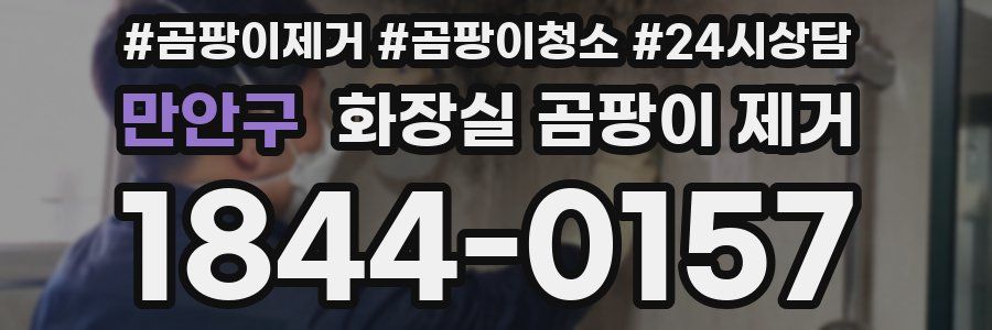 만안구 화장실 곰팡이 제거