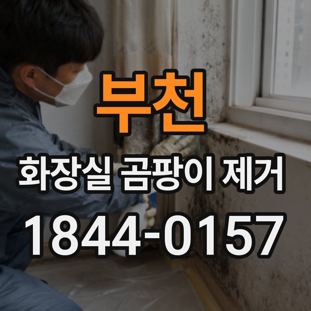 부천 화장실 곰팡이 제거