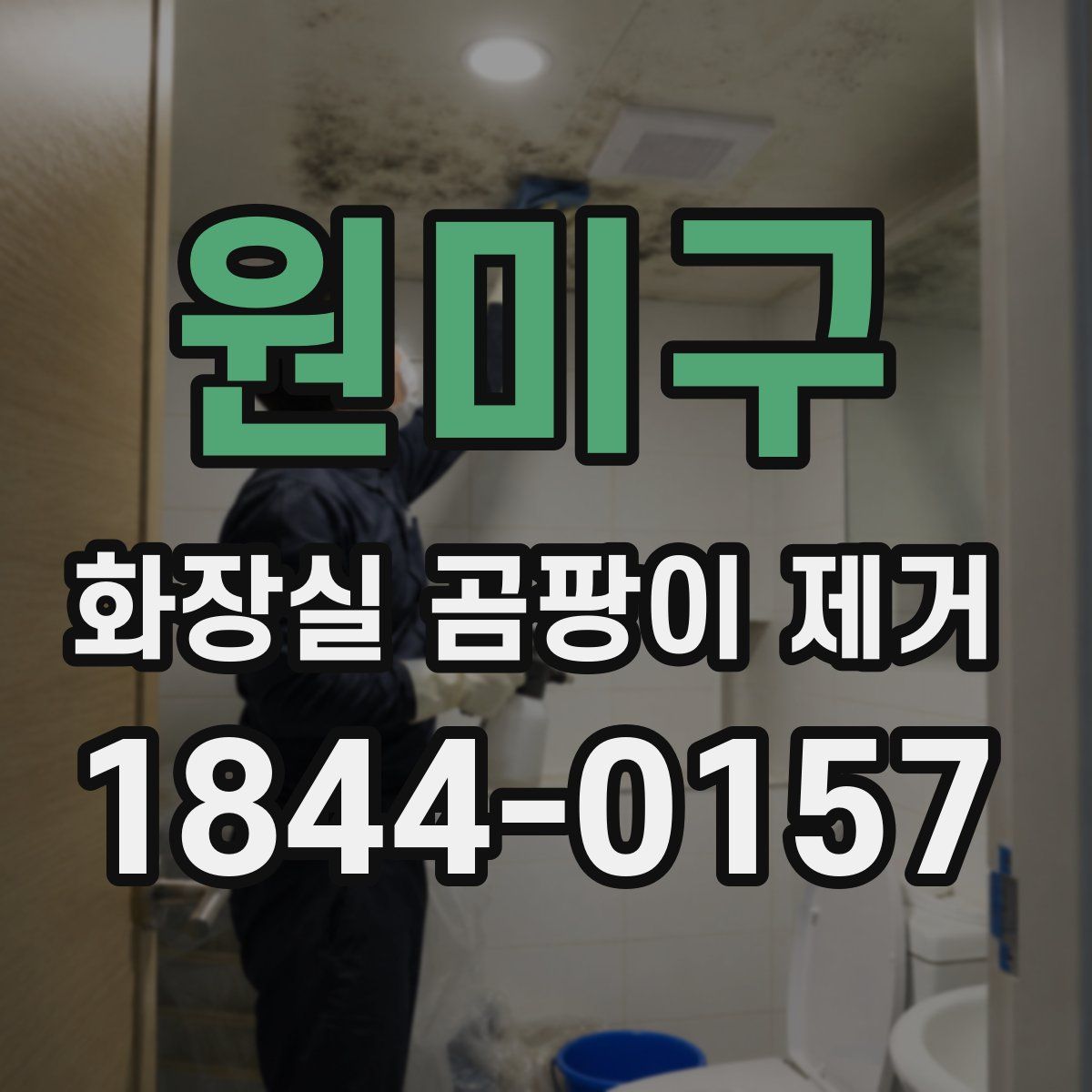 원미구 화장실 곰팡이 제거